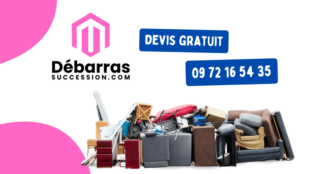 débarras de meubles, vous débarrasser de votre mobilier gratuitement